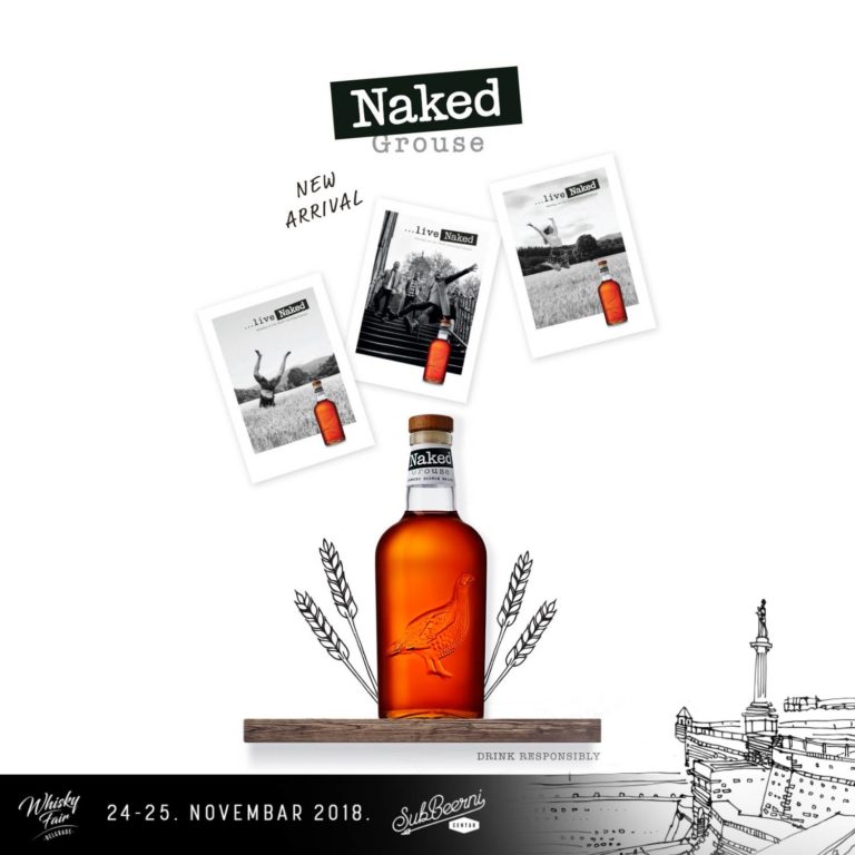 Naked Grouse Blended Malt Scotch Whisky premijerno na našem tržištu na