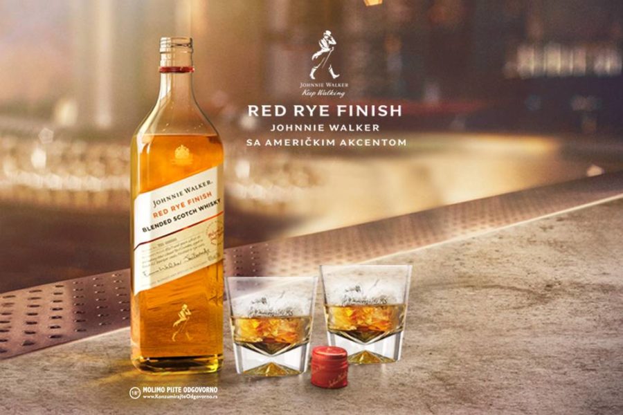 Johnnie Walker Red Rye Finish Blended Scotch Whisky na trećem Viski sajmu